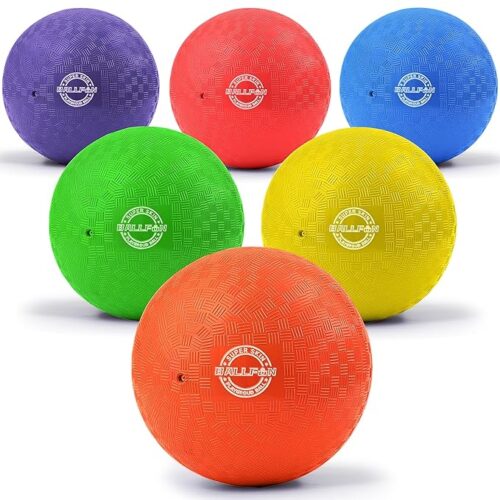 Rubber Dodgeballs Set